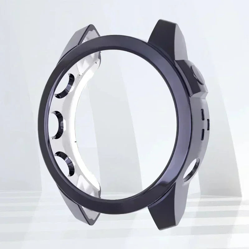 TPU Protective Case Cover for Garmin Fenix 7 7S 7X Smart Watch Clear Colorful Soft Protector Epix Pro 51mm 47mm 42mm Cover Shell Qme gun Garmin fenix 7
