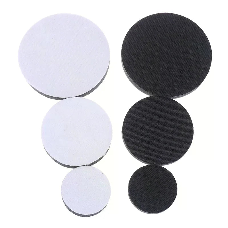 5Pcs 2/3/5 Inch Soft Density Sponge Sanding Pads Interface Pad Polishing Cushion Buffer Backing Pad For Power Tools Accessories Qme