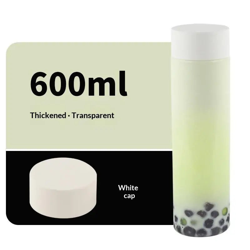 400 500 Round Disposable Juice Beverage Bottle Milk Tea Yogurt Qme A8 <500ml