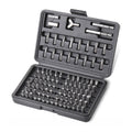 Screwdriver Bit Security Chrome Vanadium CR-V Steel Hex Key Phillips Qme black