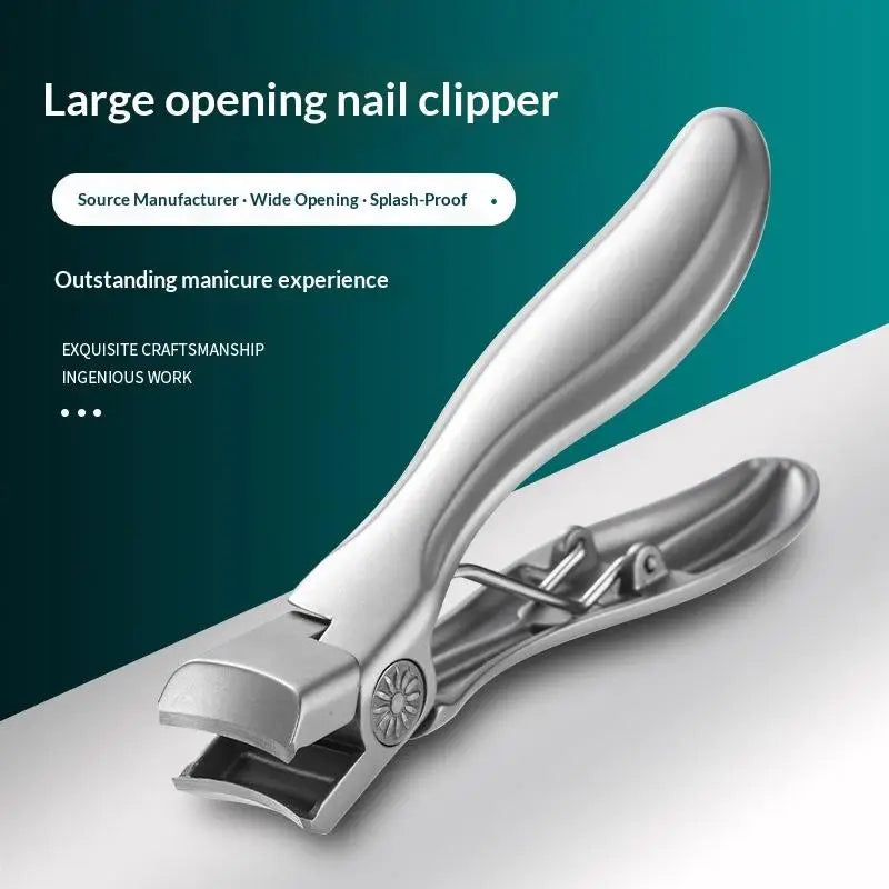 Professional Nail Clippers Thick Nails Durable Stainless Steel Cutter Qme Default Title