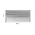 Rollable Foldable Stainless Steel Sink Drying Rack Kitchen Qme B