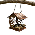 Bird Feeders For Outside Rainproof Large Capacity Feeding Dispenser Hangable Bird Feeder For Patio Lawn Backyard Balcony Qme China Mainland