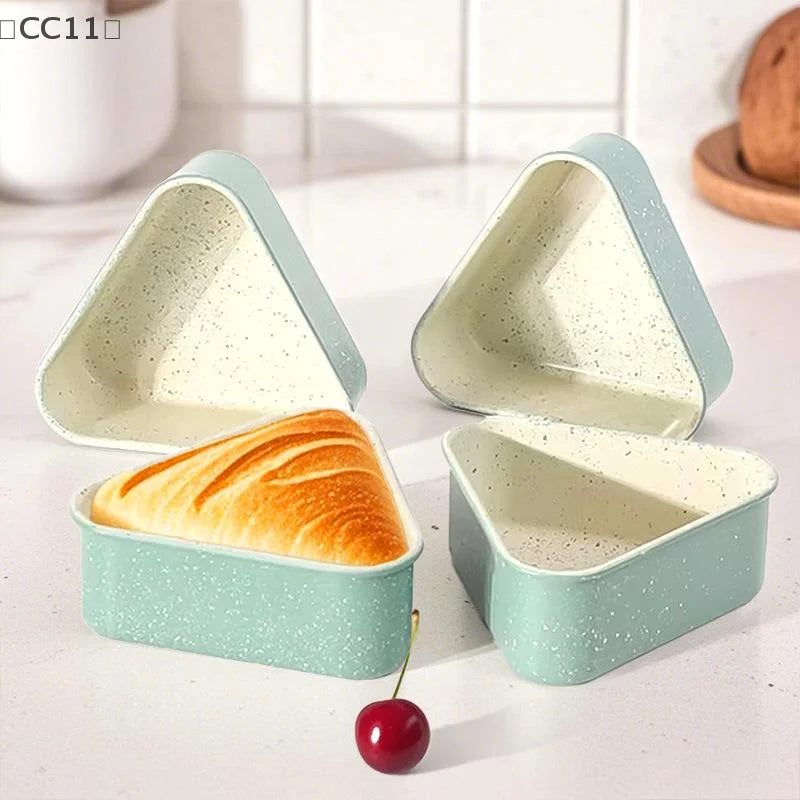 CC11Nonstick Loaf Pan Triangular Carbon Steel Baking Toast Oven Qme