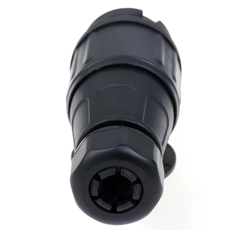 12V 13 Pin Trailer Plug Waterproof Pole Electrical Connector Qme