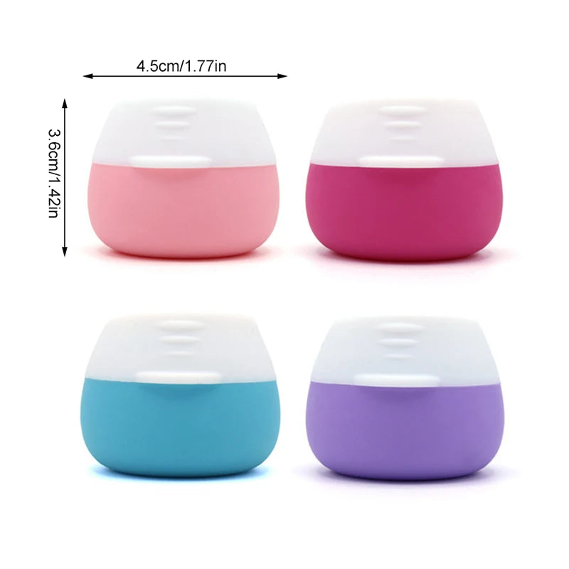 Lid Cosmetic Face Body Hand Cream Pill Box Mini Travel Jewelry Powder Qme