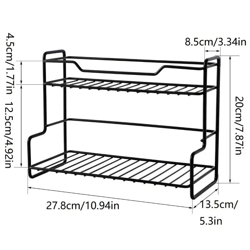 Bathroom Toiletries Cup Organizer Racks Kitchen Countertop Storage Qme