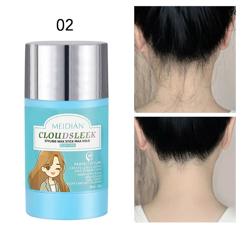 Styling Hair Wax Stick Long-lasting Suitable All Types Enhances Qme 02