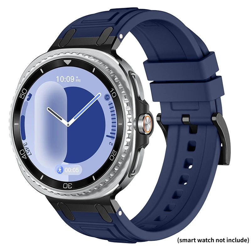 Strap for Samsung Galaxy Watch Watch 9/8 40mm 44mm Sports Silicone Bracelet for Samsung Galaxy Watch 8 Classic 46mm Band Correa Qme DNU Galaxy classic 8 46