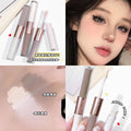 Double-headed high-gloss contouring stick, one stick to complete lifting and contouring, 3D nose bridge & V-shaped face makeup Qme Color 02