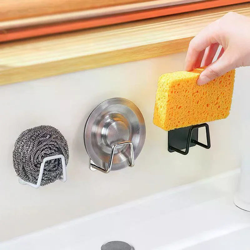 Stainless Steel Basin Hooks, No-drill Bathroom Basin Storage Rack, Suitable For Bathrooms, Homes, And Kitchens Qme