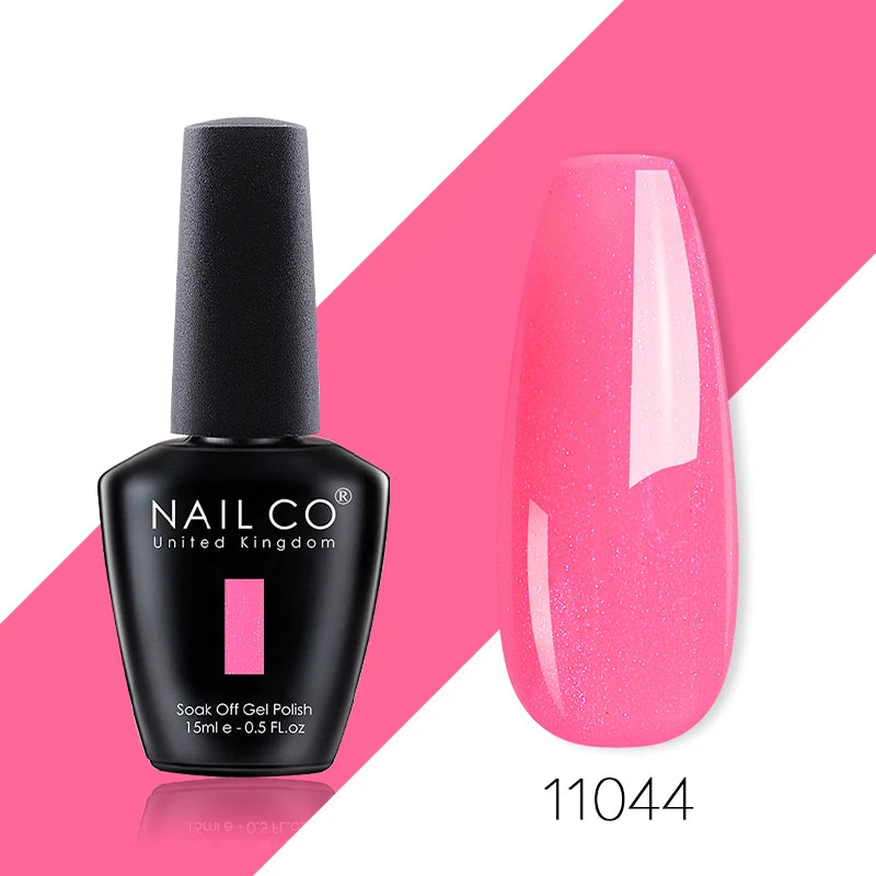 NAILCO 85 Colors Nail Gel UV LED Lacquer Manicure Varnish Hybrid Semi Qme