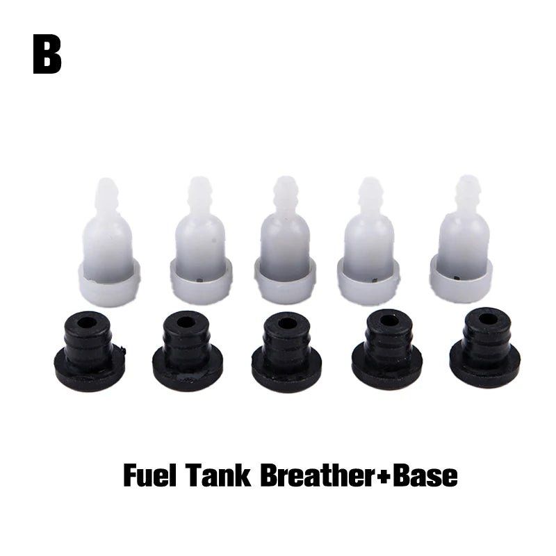 New 5Pcs Fuel Tank Breather Vent Air Check Valve For Chainsaw Brush Cutter 4500 5200. Qme B 5sets