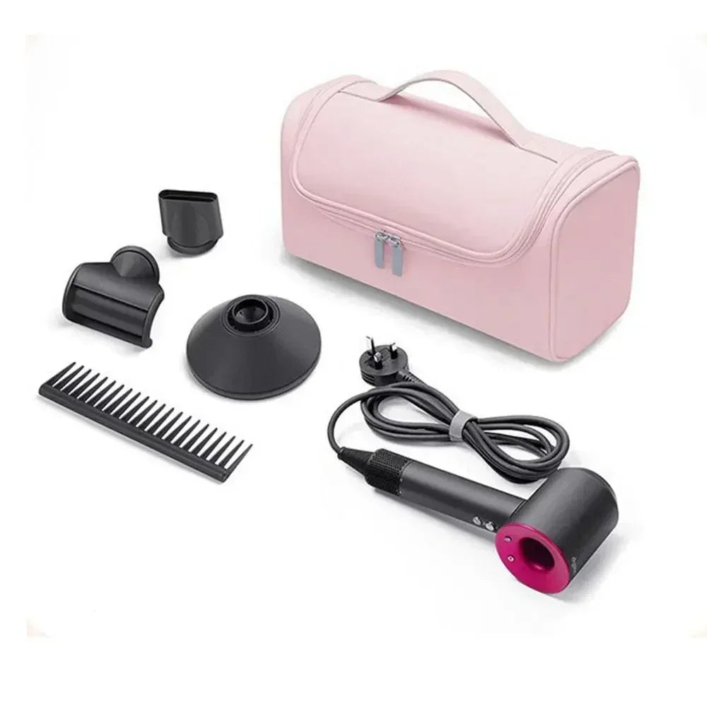 Hideable Hanging Hook Hair Dryer Case Portable Non-slip Tools Pouch Qme