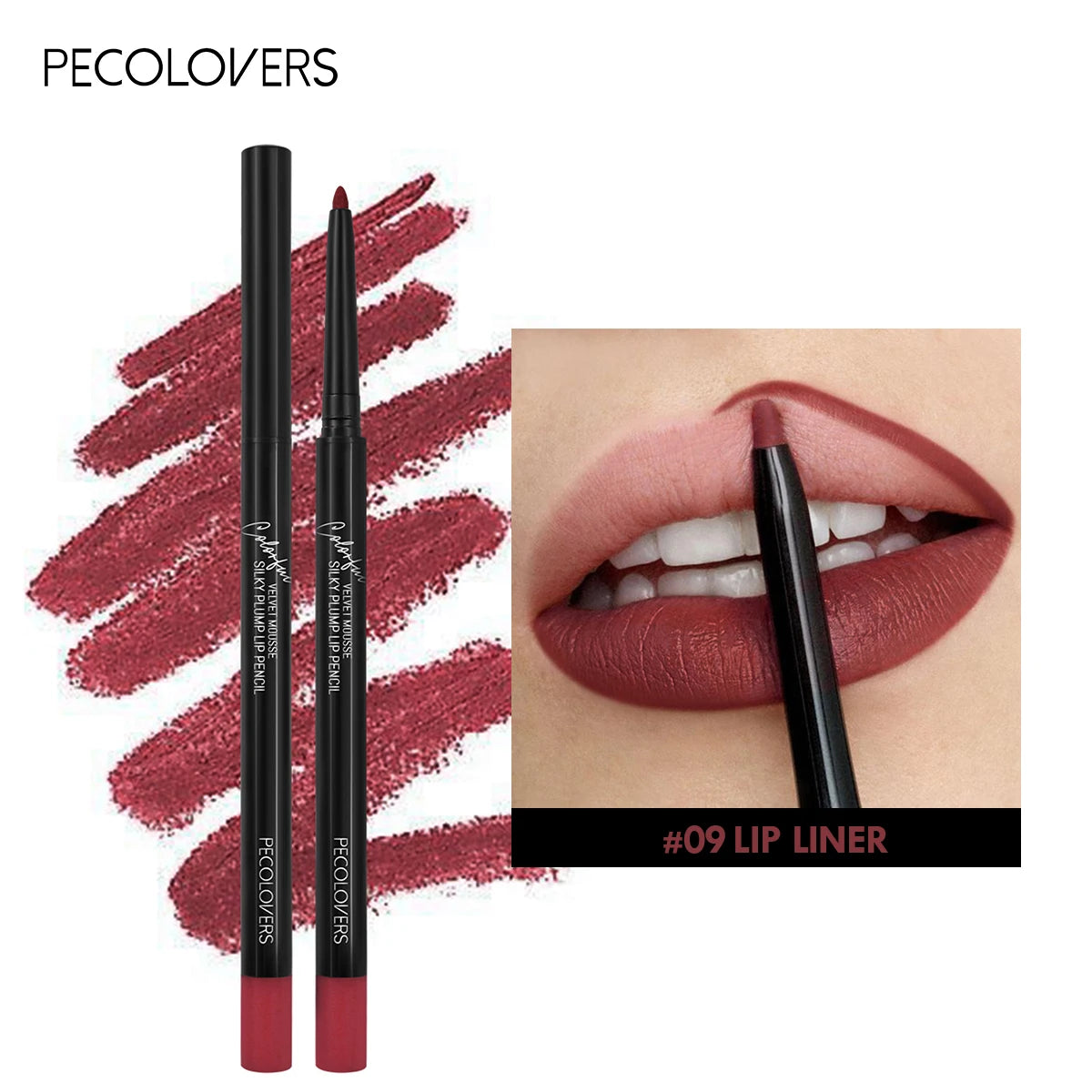 Nude Velvet Matte Lipstick Long Lasting Waterproof Rendering Qme 09