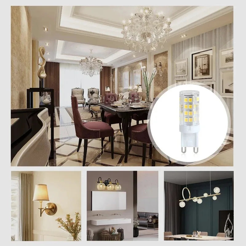 51LED G9 LED Light, 5W, AC 110V, 220V, SMD 2835, LED G9 Dimmable Light, Dimmable Light, Dimmable Light, Cummins, 30 W, 40W Qme