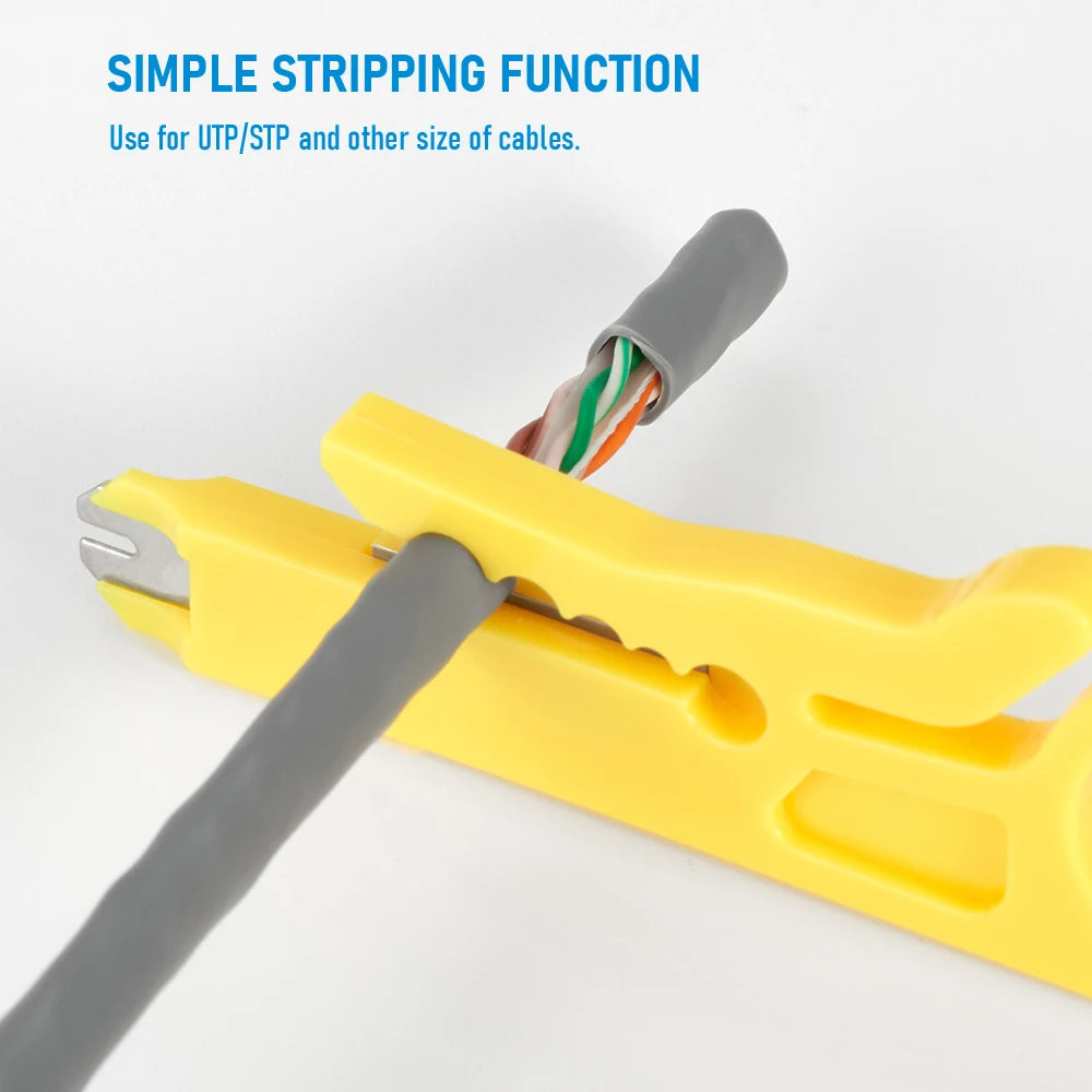 1PC Wire Stripper Knife Crimper Pliers Crimping Tool Cable Stripping Wire Cutter Multi Tools Cut Line Multifunctional Hand Tools Qme