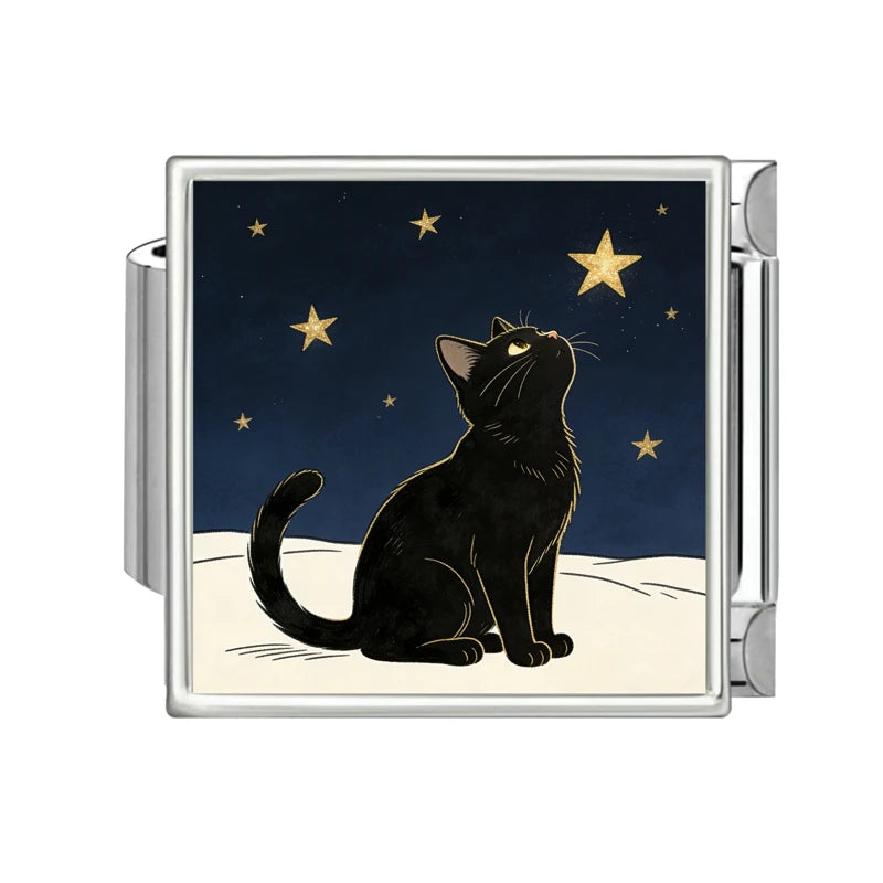 Fashion 2026 Colored Charms Animals Series Cat Dogs Italian Link Fit