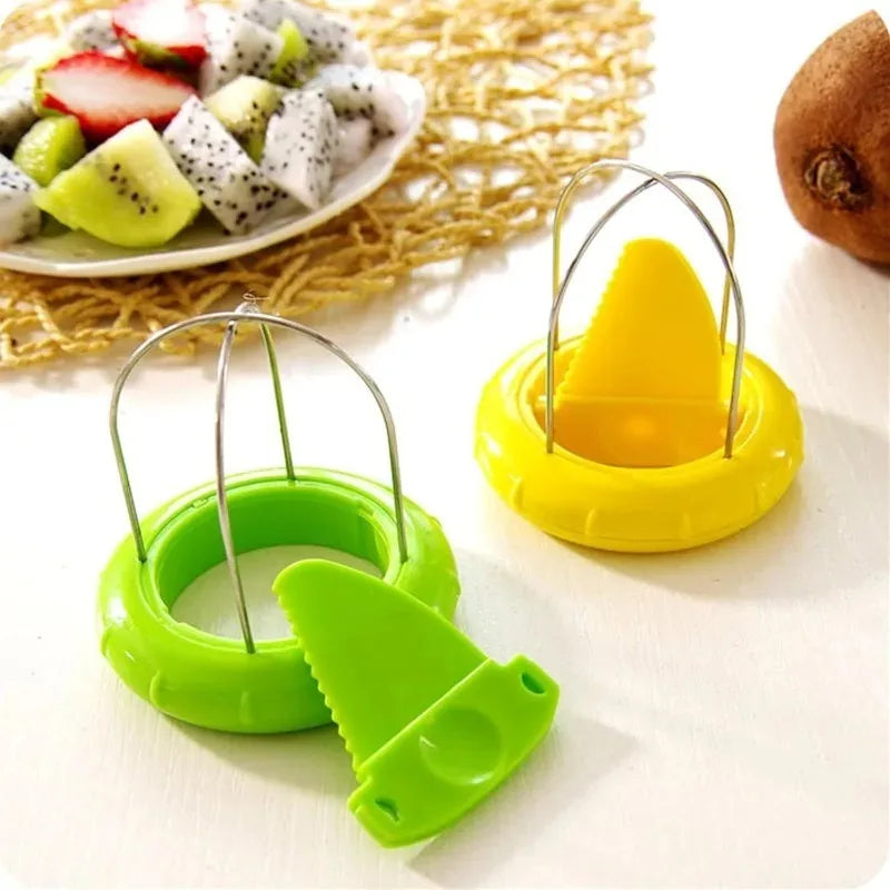 Creative Stainless Steel Kiwi Peeler Fast Fruit Peel Splitting Tool Qme
