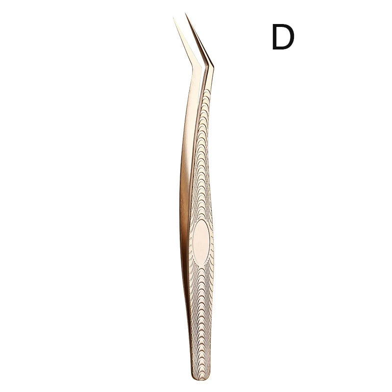 Makeup Professional Eyelash Tweezers 3D Volume Extension Tweezer Fan Qme 5 China Mainland