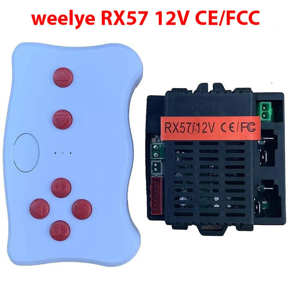 Weelye RX57 6V 12V Receiver CE/FCC Kids Electric Car 2.4G Bluetooth Transmitter High Quality Receiver Qme TX10 and RX57 12V