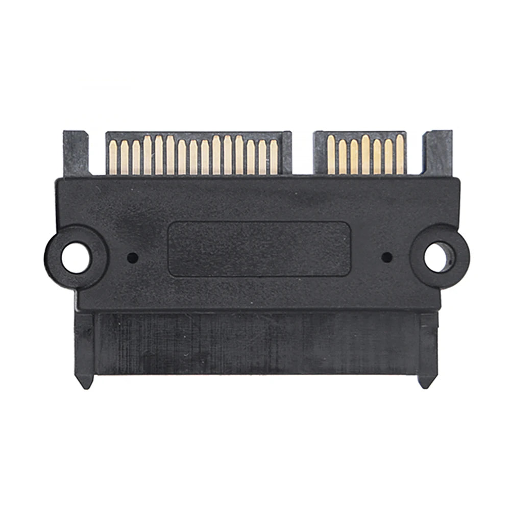 10-1PCS SATA Male To Female Power Data Converter 22Pin Power Data Adapter SATA To SATA Converter Qme 1PC
