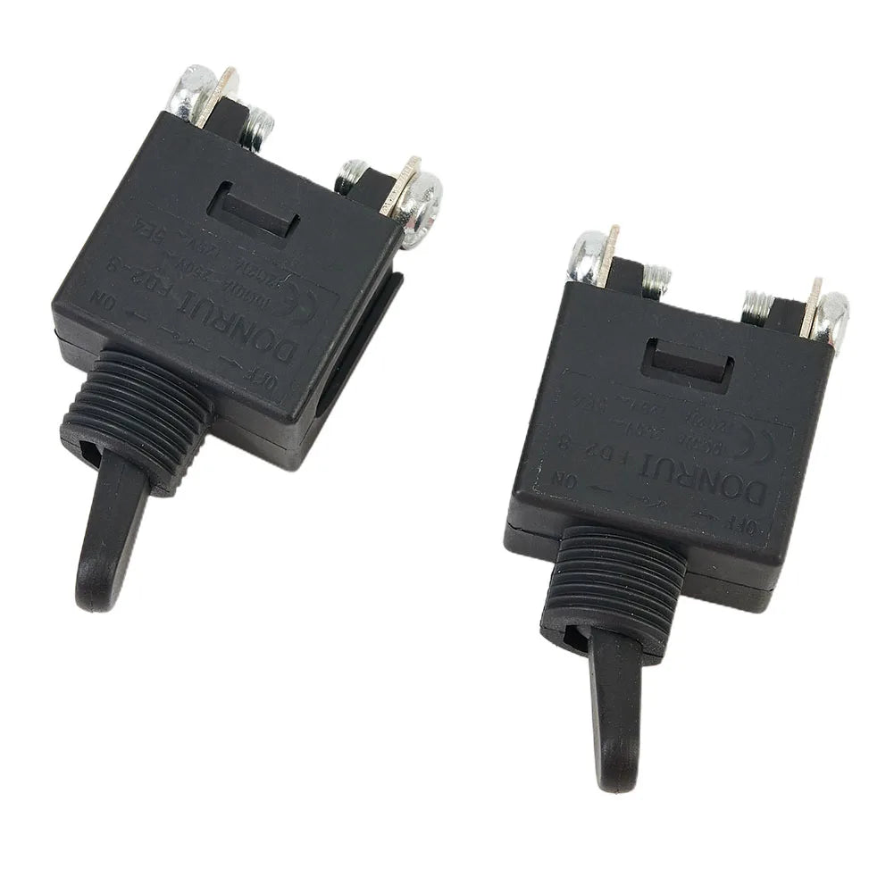 2Pcs Angle Grinder Switch AC 220-240V ForMakita 9523NB 651403-7 651433-8 9524NB 9527NB 9528NB Regulation Push Button Accs Qme