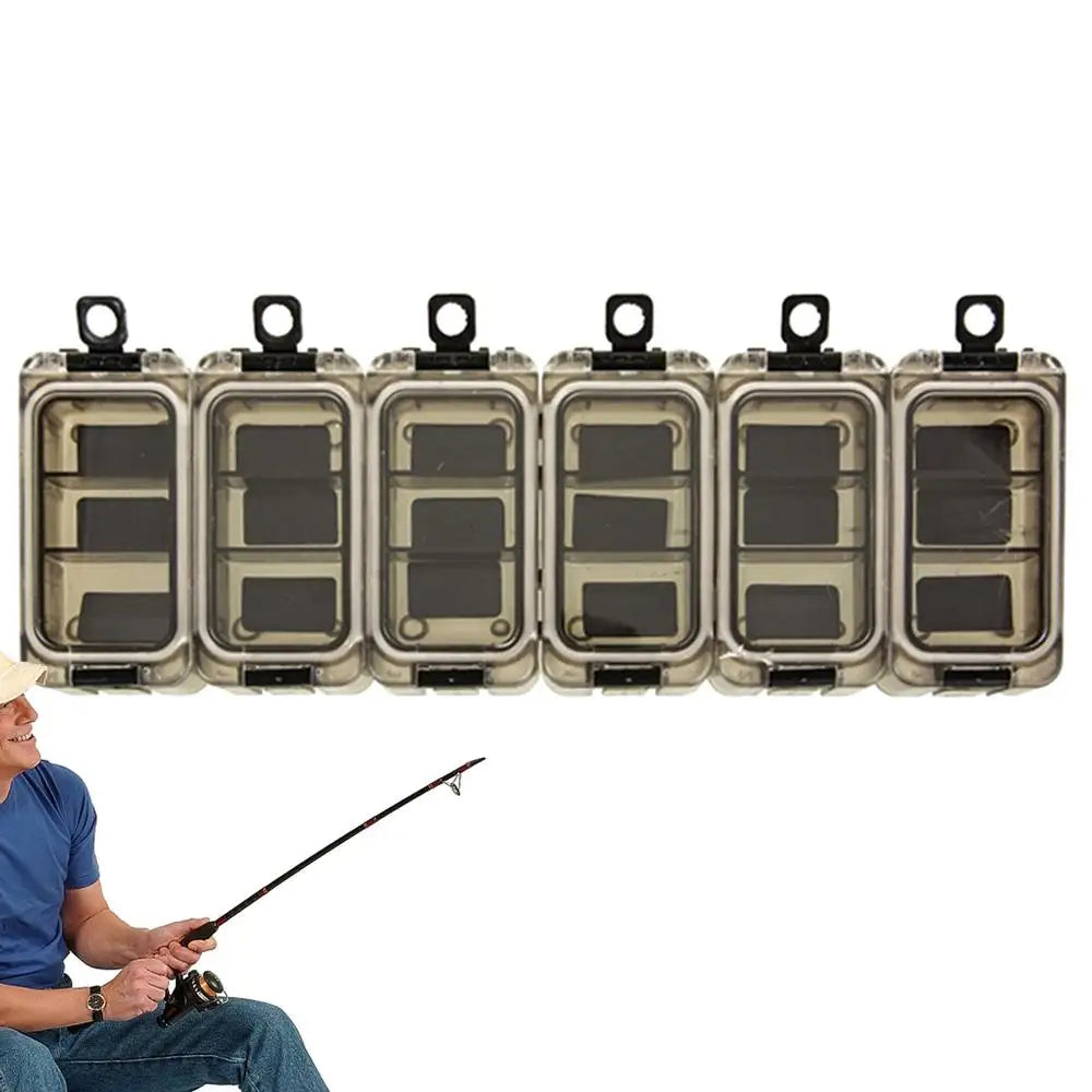 Fishing Tackle Storage Trays Waterproof Lure Box Adjustable Dividers Qme C China Mainland