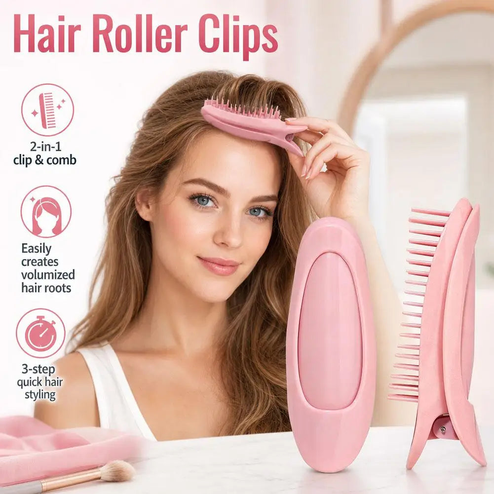 New Magic Hair Root Natural Fluffy Hair Clip No Heat Rollers Hair Styling Clip Bangs Hairpin Women Hair Curler Tools Qme