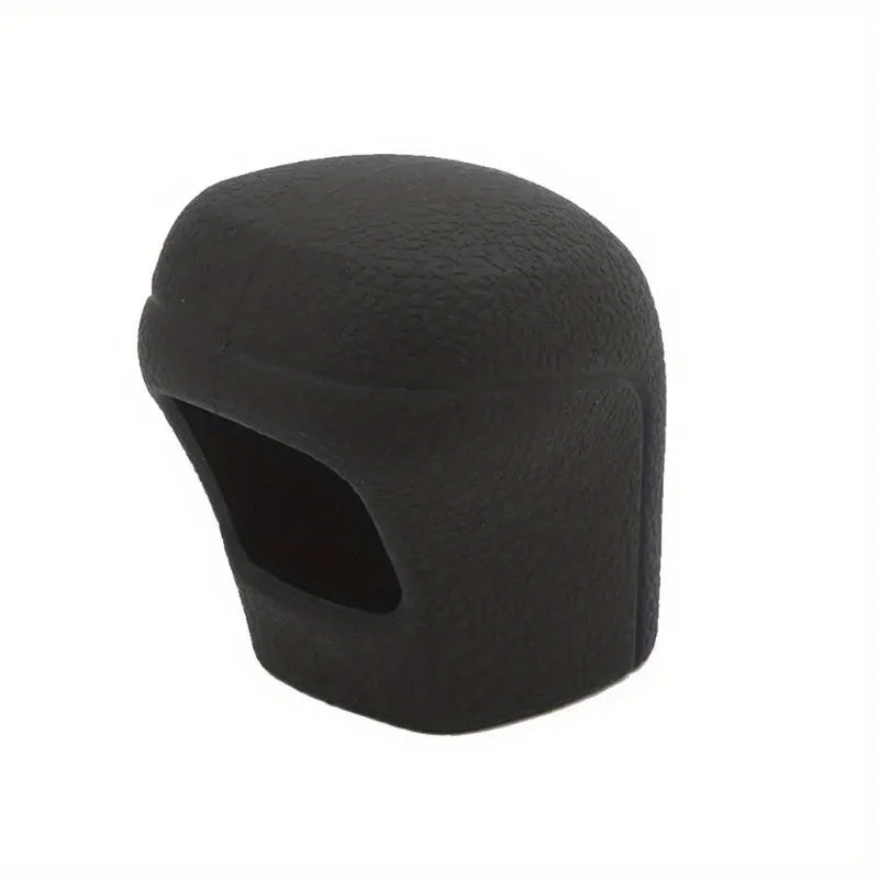 1pc Car Silicone Automatic Gear Shift Knob Cover Shifter Knob Universal Fit Shifter Handle For Toyota For C-HR For Camry Qme Black