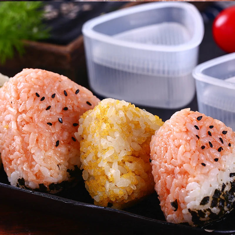 Kitchen Accessories Sushi Mould Triangle Mould Sushi Machine Mould Sushi Tool Onigiri Rice Ball Bento Machine Mould Qme