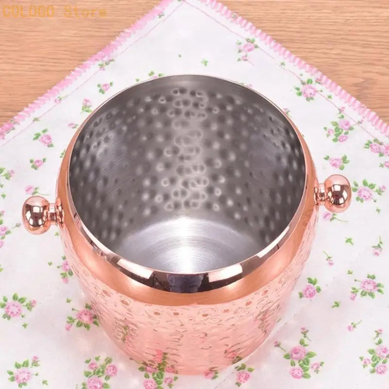 Wide Mouth Ice Buckets Drink Coolers Beverage Tub Wine Bucket Parties Qme China Mainland
