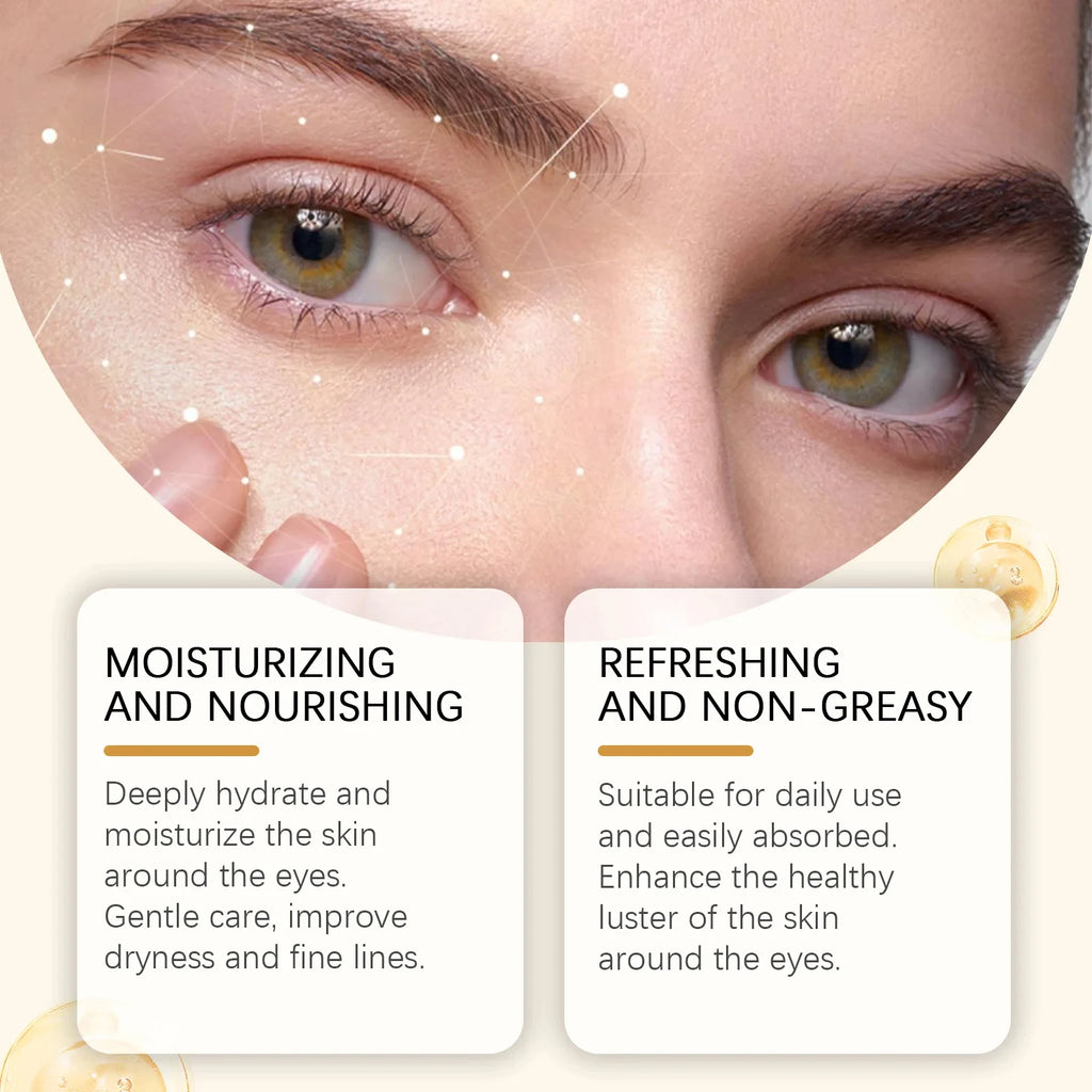 5D Peptide Anti-wrinkle Eye Cream Firming Remove Dark Circles Reduces Fine Lines Crow's Feet Smoothing Nourishing Eye Care Qme