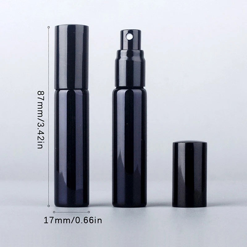 Refillable Perfume Bottle Aluminum Atomizer Spray Bottles10ML Sample Qme