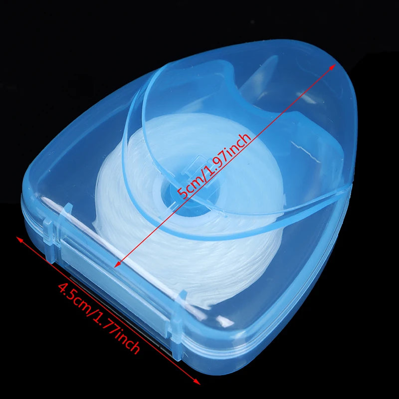 50 Meters Long Dental Floss Oral Hygiene Teeth Cleaning Interdental Qme