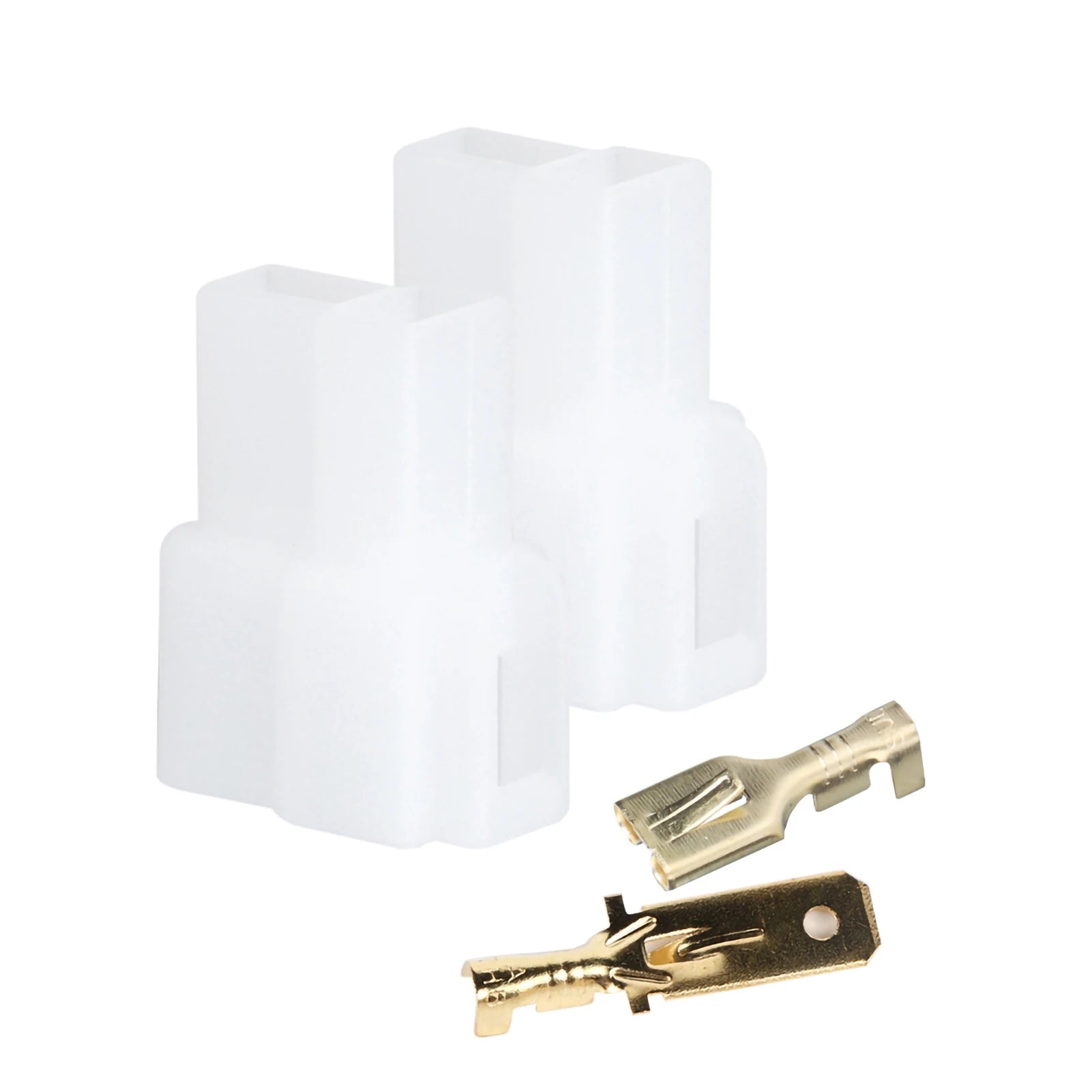 Radio Power Plug Radio Power Connectors T-Type 2 Pin Power Plug Car Radio Cable Connectors Set Fit for T-Type Power Plug Qme