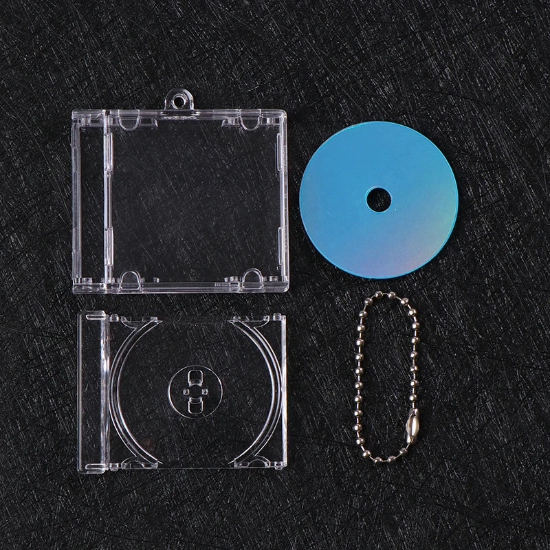 NFC Functional CD Disc Music Lovers Create Personalized TS Key Chain Qme A1No NFC