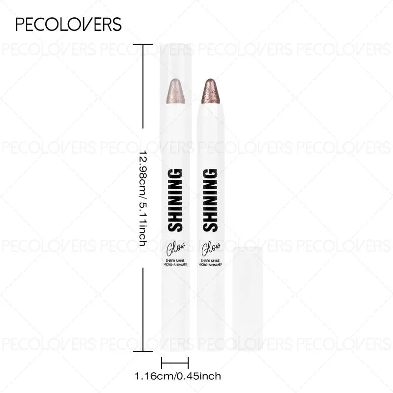 Shiny Eyeshadow Pen Highlighter Shimmer Highlight Stick Brightening Qme