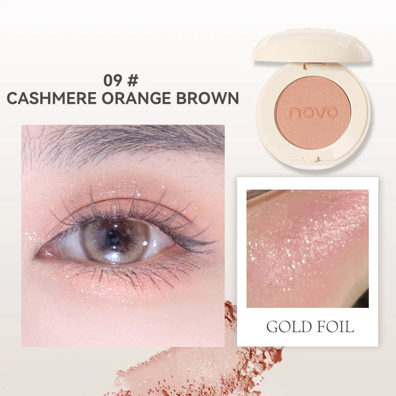 Single Glitter Eyeshadow Lightweight Matte Long Lasting Smudge Proof Qme 09