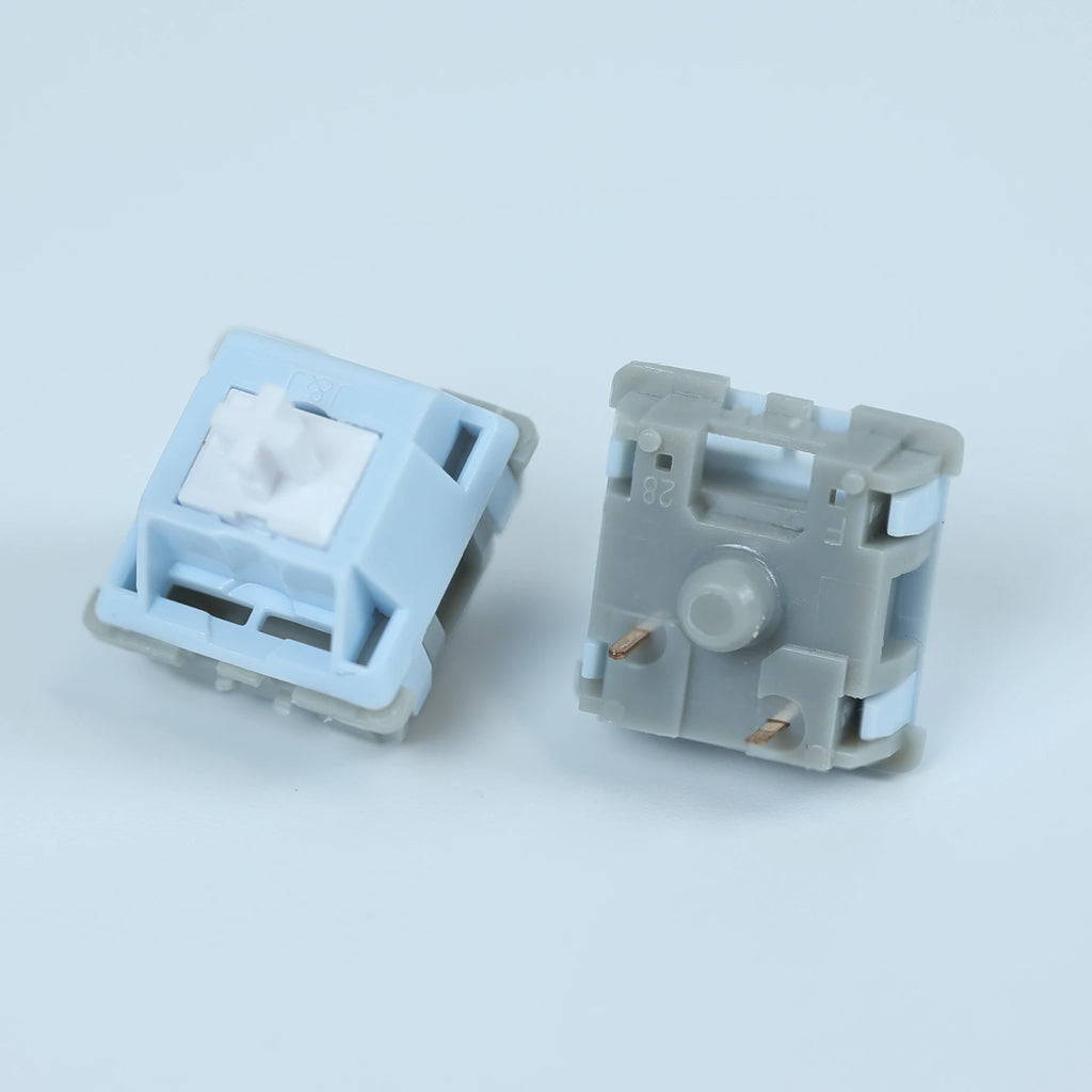 Jarvis JJ Silent Switch 3 Pins 35g Super Silent Mute Japanese Grease Lubrication Mechanical Keyboard Custom Linear Switches Qme