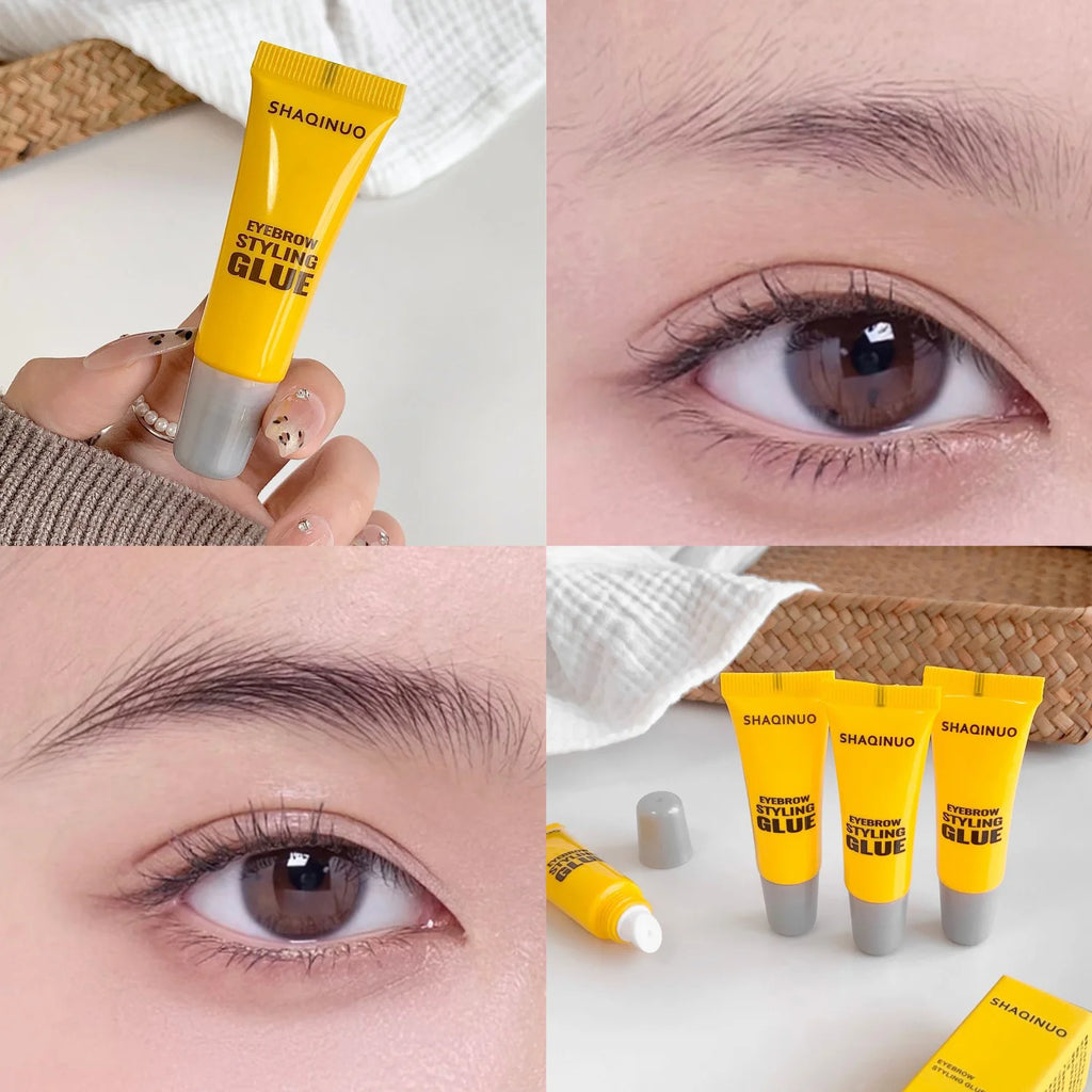 SHAQINUO 3D Brow Gel Eyebrow Shaping Transparent Waterproof Natural Qme S9138