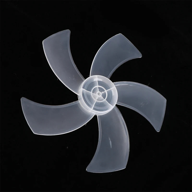 Large Wind Fan Blade Household Plastic Five Leaves Nut Cover Pedestal Qme