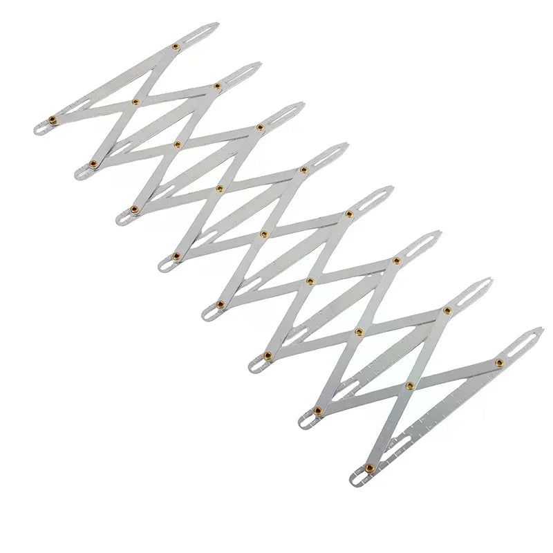 *Buttonhole Spacer Expanding Crafting Guide Rule Sewing Gauge Equidistant Measuring Marking Tool for Grommet Button Holes. Qme