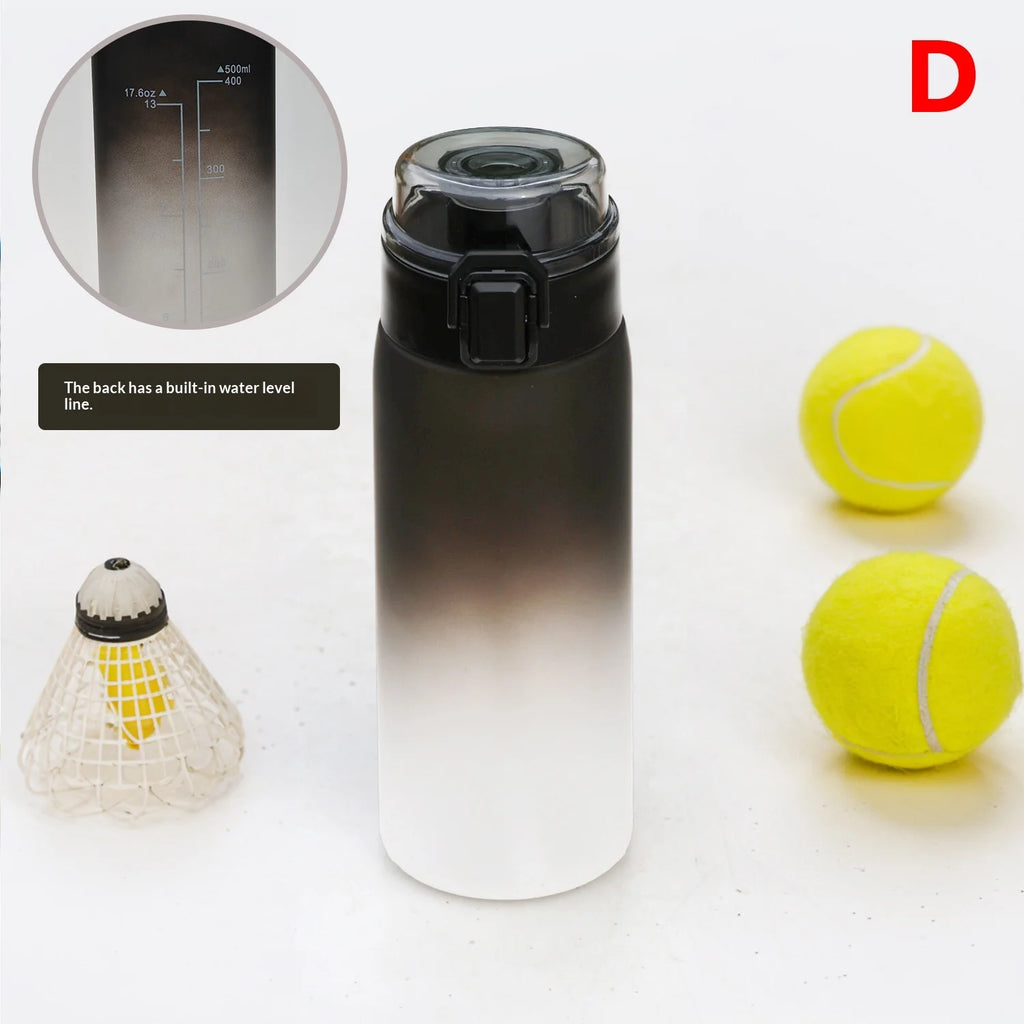 Gradient Sports Water Bottle Portable Large Capacity Plastic Cup Gym Qme D 500