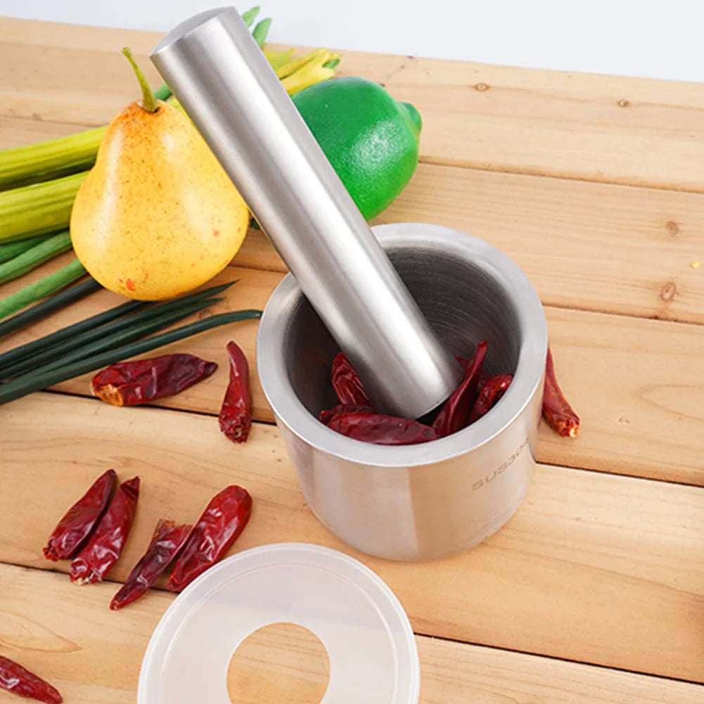 Stainless Steel Manual Garlic Chopper Food Cutter Slicer Crusher Kitchen Vegetable Mincer Tool for Household Use Qme