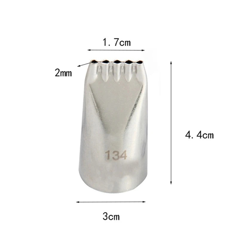 ^Cake Nozzles Cream Pastry Lines Fondant Drawing Icing Piping Cake Baking Tools Qme