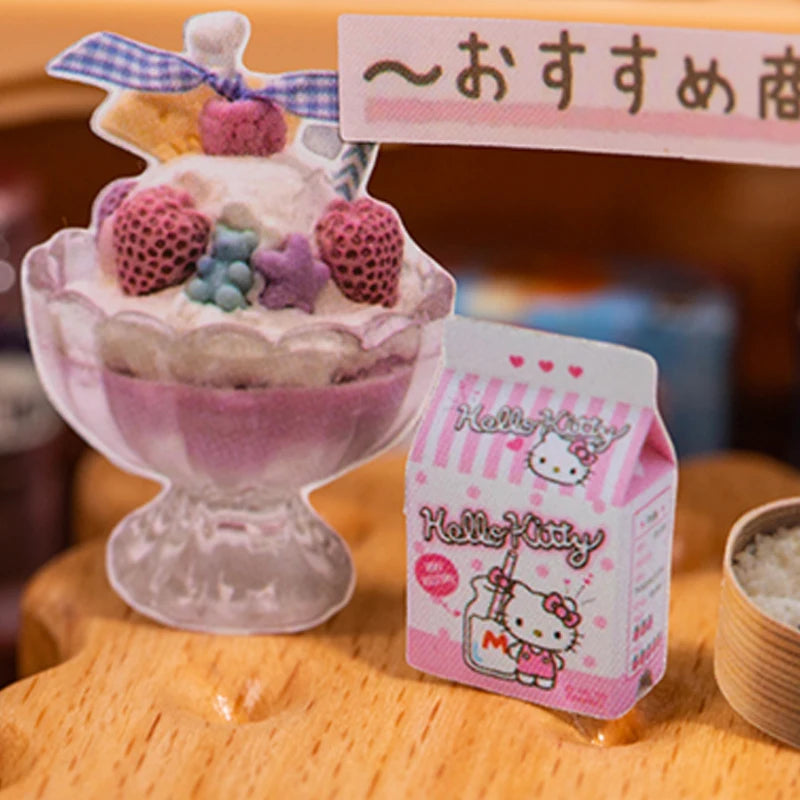 Vibrant Japanese Snack Sticker Book, Izakaya & Dessert Shop Elements, Ideal for DIY Creators & Junk Journal Decoration Qme