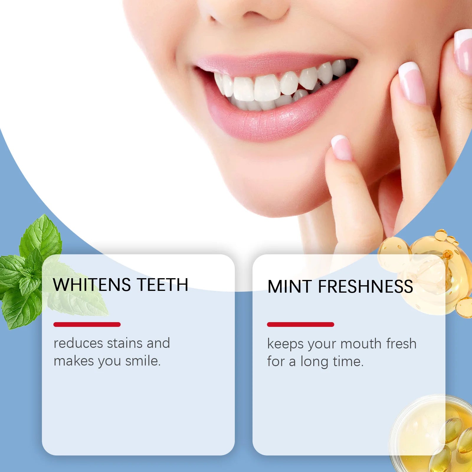 Niacinamide Teeth Whitening Toothpaste Against Caries Clean Oral Remove Stain Tartar Plaque Bright White Tooth Repair Toothpaste Qme