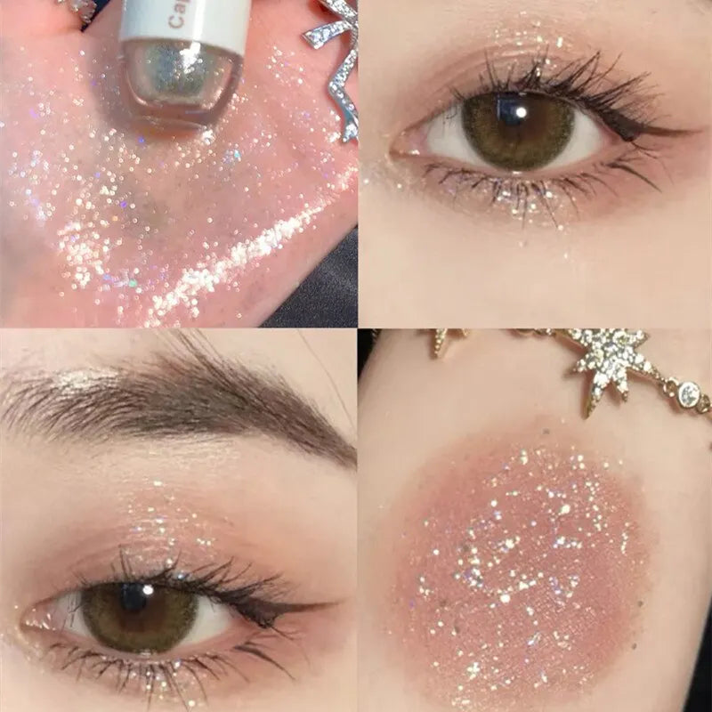 Cappuvini Liquid Eyeshadow High-gloss Shiny Mermaid Pearl Tears Qme CP53-5