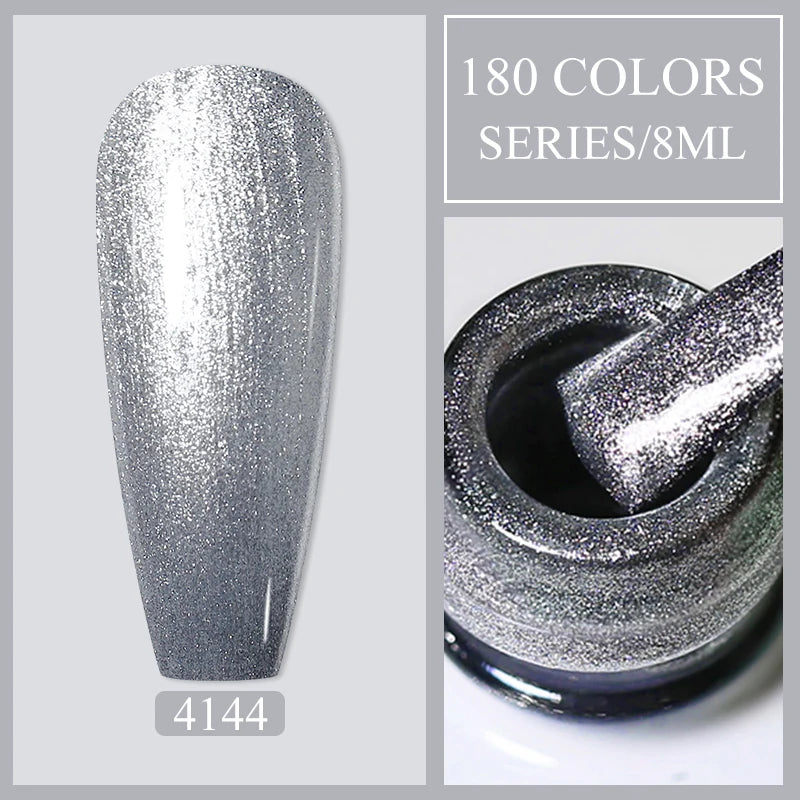 Arte Clavo Glitter UV Gel Nail Polish Sequin Series Colorful Soak Off